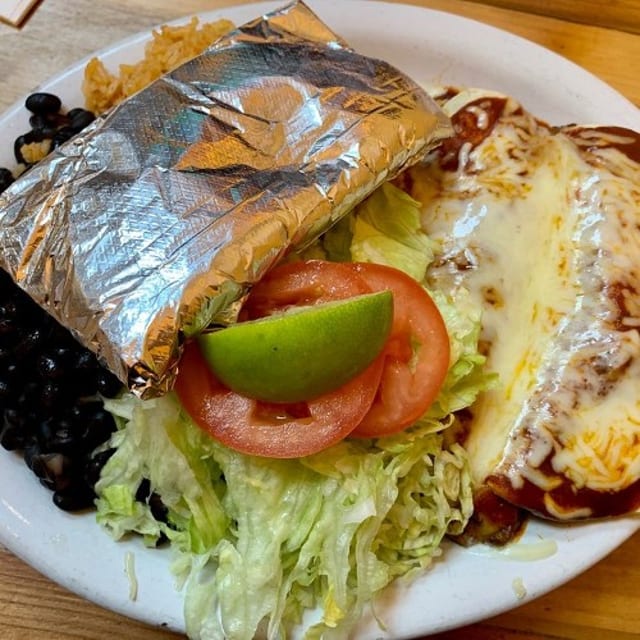 Enchiladas Plate.