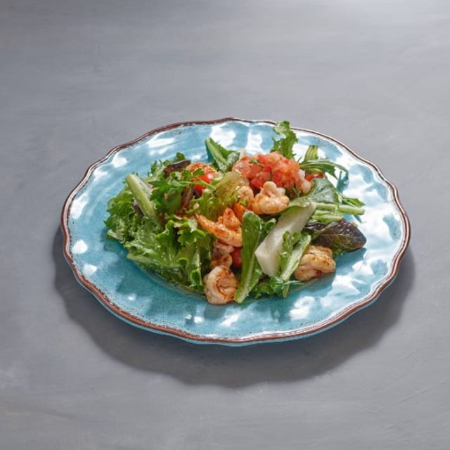 Shrimp Spring Mix Salad.