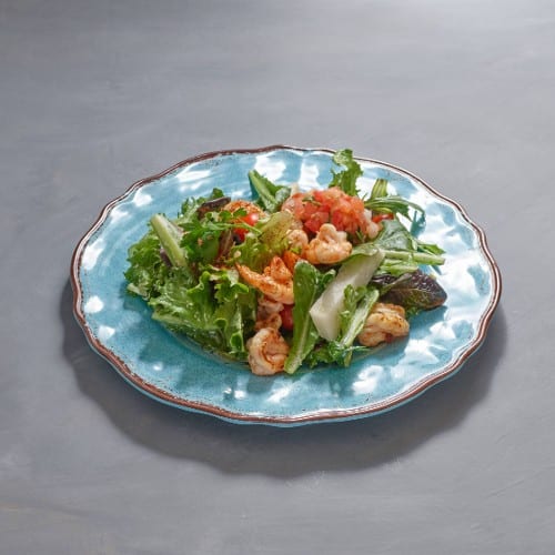 Shrimp Spring Mix Salad.