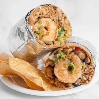Super Prawn Burrito