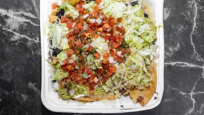 Super Vegetarian Nachos.