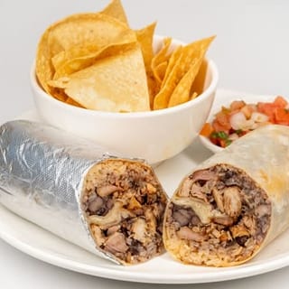 Regular Meat and Prawn Burrito